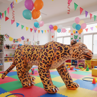 Modèle d'animal gonflable géant personnalisé Jouets d'animaux gonflables sexy Léopard gonflable pour événement