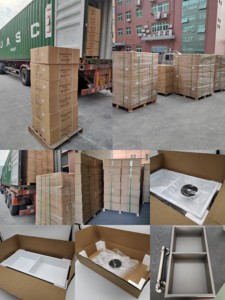 Étagères de salle de bain en acier inoxydable blanc <span class=keywords><strong>mat</strong></span> 2025, niche de <span class=keywords><strong>douche</strong></span> sans carrelage - Product Image 5