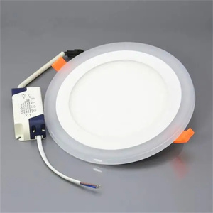 Vòng vuông Muti hai màu LED bảng điều chỉnh 18W 6W 24W 9W 3 + 3W 6 + 3W 12 + 4W Màu Đỏ màu xanh lá cây màu xanh không khung đôi LED Bảng điều chỉnh ánh sáng RGB - Product Image 1