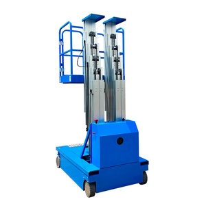 รถยกอลูมิเนียมเคลื่อนที่พร้อมแท่นยกไฮดรอลิกสำหรับงานบนที่สูง - Product Image 5