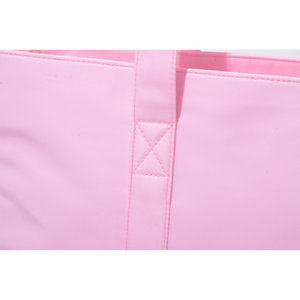 Bas quantité minimale de commande vente en gros Portable épaule bandoulière fourre-tout de voyage grand Nylon imperméable dames week-end sacs à main femmes Nylon fourre-tout - Product Image 5