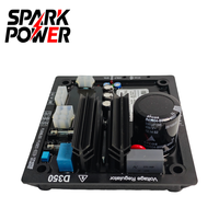 Pièces détachées SPARK POWER AVR D350 Régulateur de tension en plastique à réponse rapide pour alternateur, générateur sans balais, groupe électrogène diesel