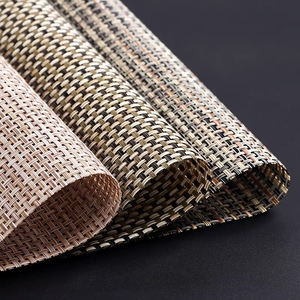 JR1006 <span class=keywords><strong>Mantel</strong></span> <span class=keywords><strong>Individual</strong></span> tejido de <span class=keywords><strong>PVC</strong></span> a prueba de agua mesa de comedor Mat - Product Image 4
