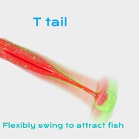 Appât souple TPR de haute qualité 10cm/8g et 12cm/13.5g en plastique Durable réaliste et efficace pour la pêche en bateau en rivière et en océan