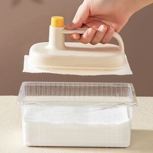 Cepillo de Limpieza para Cocina con Paño Mágico Reemplazable y Desechable, con Mango, Paños de Limpieza Portátiles para Vajilla - Product Image 5