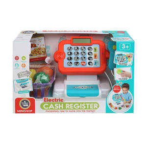 Registratore di <span class=keywords><strong>Cassa</strong></span> Giocattolo per Bambini Jinming, <span class=keywords><strong>Giochi</strong></span> di Ruolo da Supermercato, Giocattolo in Plastica per <span class=keywords><strong>Giochi</strong></span> di Finzione - Product Image 4