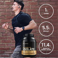 Protéine Isolat de Lactosérum 3 lb Chocolat Bilss Sports Gym Nutrition Compléments Alimentaires pour Hommes et Femmes