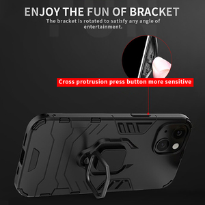 2 en 1 Anti-caída Armor Magnetic Kickstand PC TPU Cover para <span class=keywords><strong>iPhone</strong></span> 13 14 15 <span class=keywords><strong>Pro</strong></span> <span class=keywords><strong>Max</strong></span> Phone Case - Product Image 6