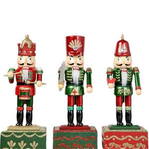Navidad Ornements Jouet en Bois Instruments de Musique Boîte à Bijoux Musicaux Cadeau de Noël <span class=keywords><strong>Casse</strong></span>-<span class=keywords><strong>Noisette</strong></span> Noël - Product Image 5