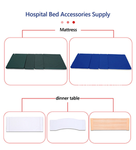 1 manuale per letto ospedaliero a manovella singola con una funzione con testata del letto in ABS e pannello del piede - Product Image 5
