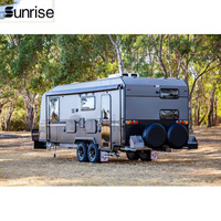 Camping-car de luxe de 22 pieds, caravane familiale, maison mobile, autocaravane, remorque de camping