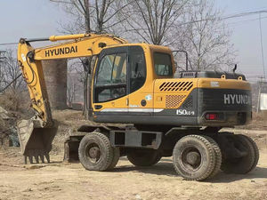 Pelle hydraulique sur chenilles Hyundai 150lc-9 d'occasion 15 tonnes, peinture originale, moteur, boîte de vitesses, pompe, composants du noyau pour rapport fourni - Product Image 5