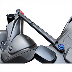 Compatible con las barras de extensión de aleación de aluminio mejoradas Yamaha XMAX, soportes de extensión NMAX, barras de equilibrio y ganchos para barras transversales. - Product Image 6