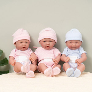 Muñeca Bebé <span class=keywords><strong>Reborn</strong></span> Recién Nacida de 14 Pulgadas de Cuerpo Completo de Silicona Realista para Niñas, Juguete Modelo de Peluche Suave y Plástico - Product Image 2