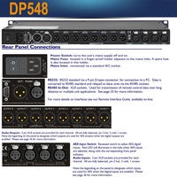 Paulkitson XTA DP548 Processeur audio numérique multi-effets en métal avec fonctionnalités audio professionnelles, directement du fournisseur