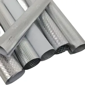 SAIDKOCC Aluminiumfolie Gewebestoff Aluminium plattierte Verbundfolie reflektierendes und feuchtigkeitsfestes Verpackungsmaterial