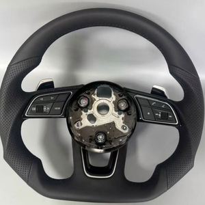 พวงมาลัยรถหนังสำหรับรถ <span class=keywords><strong>Audi</strong></span> A4 B8 A6รถ C6 A3 8V A3 B9 A4 B6 A5 S3 8V A6 C8 A5 B8 Rs3 8V A1 Q5 <span class=keywords><strong>Q</strong></span> - Product Image 6
