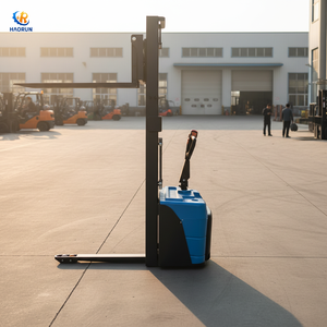 Impilatore Elettrico HaoRun CDD20 Approvato CE con Batteria al Piombo-Acido, <span class=keywords><strong>Dimensioni</strong></span> Forche 1150x190mm per Magazzino e Logistica - Product Image 1