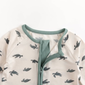 Romper Bayi Miozing Premium dari Bahan Viscose Bambu dengan Ritsleting Ganda, Lembut, Elastis, Pilihan GSM Beragam, Grosir Kustom - Product Image 6