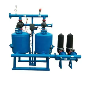 Agricultural Water Automatic Separate Impurities High-speed Filtration 4" System Sand Filter for Agriculture Watering Irrigation
