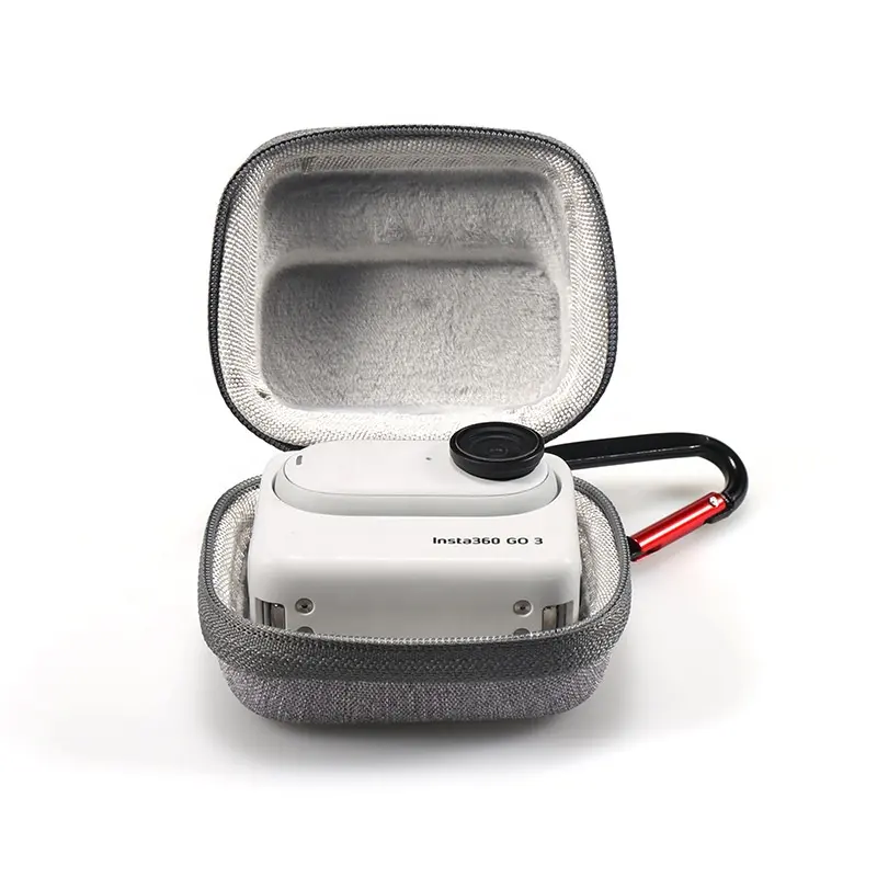 OEM ODM fabbrica all'ingrosso Action Camera Camera di stoccaggio borsa portatile custodia per il trasporto per Insta360 Go 3