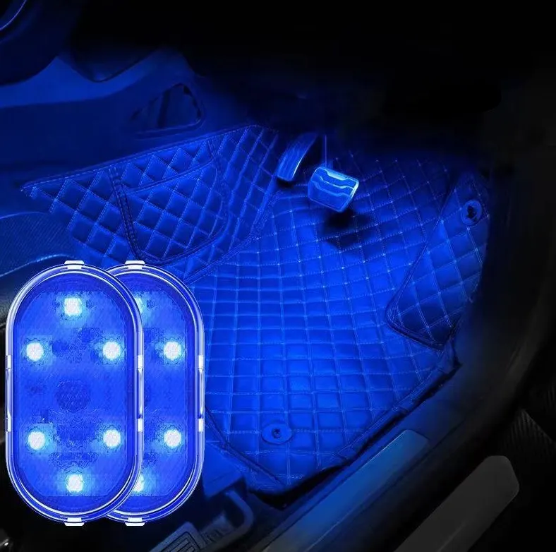 Amazon Hot Selling New Mini Car Interior Lights LED Emergency Lights Car Touch Sensing Car Lights Other Accessories