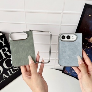 เคสโทรศัพท์มือถือหนัง PU แฟชั่นสำหรับ iPhone Duo บางเฉียบ ขอบชุบเคลือบกันกระแทก ป้องกันอย่างดี - Product Image 3