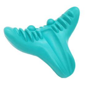 Bantal pijat busa PU bantal traksi leher ergonomis untuk pereda nyeri tengkuk dengan desain portabel - Product Image 2