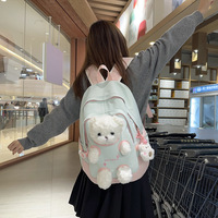 Mochilas Escolares Modernas para Niñas al por Mayor, Bolsos de Muñecas para Estudiantes de Primaria y Secundaria de Alto Nivel Estético