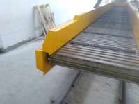 Magnetischer Kettenplatten-Schaber für Vibrationsmaschinen, Späneförderband zum Sammeln von Schmutz