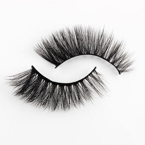 Extensions de cils en grappe pré-coupées DIY, faux cils à ondulation profonde, bande en coton plastique, plateau, boîte personnalisée, vente en gros de cils - Product Image 1