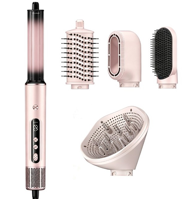 Professional Air Multi Styler Drying System Hair Dryer Brush for Blowouts with Coanda Wrap Curlers Ionic No Heat Damage