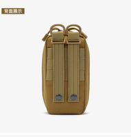 Trousse de premiers secours tactique imperméable en nylon avec fermeture éclair, unisexe, de forme carrée, pour la survie médicale, les situations d'urgence, le camping, le stockage en plein air