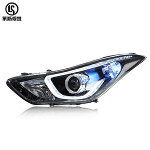 Lentille de direction diurne LED haut de gamme pour 12-16 pour Hyundai Lanthorn phare assemblage Modification modèle TT - Product Image 2