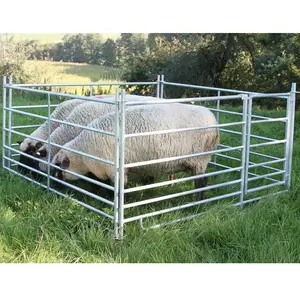 Çiftlik hayvan çit fabrika toptan, kalıcı/geçici çiftlik Yard hayvancılık Corral, koyun keçi ve domuz ahır panelleri