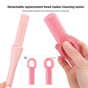 Long-Handle Soft Rubber Cleaning <b>Brush</b> Lazy Foot Washing Device Toe Crevice Keratin Removal Rubbing Foot Bath Toilet Supplies - Product Image 2