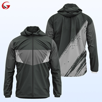 Veste coupe-vent imperméable à capuche pour homme, légère, pour le sport, la course à pied, la randonnée, modèle X25911