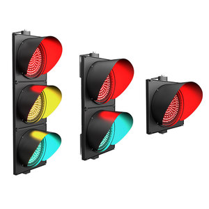 Semáforo LED RYG <span class=keywords><strong>de</strong></span> 12 Pulgadas <span class=keywords><strong>de</strong></span> Diámetro, Señal <span class=keywords><strong>de</strong></span> Tráfico <span class=keywords><strong>de</strong></span> Parada y Avance, Semáforo para Plataforma <span class=keywords><strong>de</strong></span> Carga - Product Image 1