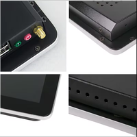 Pantalla inteligente 8 10 13 15 18 21 24 27 pulgadas Win 10 Android 11 pantalla táctil LCD Monitor Panel PC para control automático de robot