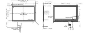 หน้าจอความสว่างสูงขนาด1920x1200 10.1นิ้ว1000นิตจอแสดงผล LCD LVDS TFT พร้อมระบบสัมผัสแบบ capacitive - Product Image 3