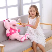 YOUYA DENTAL Modèle de dents en peluche, brosse à dents, animal en peluche pour enfants, poupée dentiste douce, cadeau licorne lion