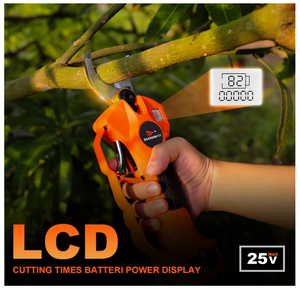40mm (1.6 Inch) Cutting Diameter Professional Pruning <strong>Shears</strong> Electric Pruner Branch Cutter,Brushless 25V Cordless Pruning <strong>Shears</strong> - Product Image 4