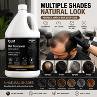 Penutup Akar Rambut untuk Menutupi Kerontokan Rambut, Cocok untuk Produk Perawatan & Penataan Rambut Lainnya