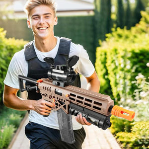 <span class=keywords><strong>Pistola</strong></span> Eléctrica de Balas Blandas MK7, <span class=keywords><strong>Pistola</strong></span> de <span class=keywords><strong>Dardos</strong></span> Automática de Alta Velocidad, Batería Modular, 200 FPS, Lanzador de Fuego en Ráfaga - Product Image 3