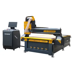 Enrutador Cnc de trabajo a la venta, máquina automática de tallado de madera Cnc 3D de 4x8 pies, sistema de limpieza de polvo de 3 ejes Cnc estándar de madera 1325