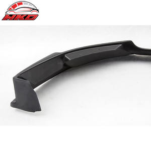 Compatible con Ford Mustang 13-14 V6 y GT, kit de alerón delantero negro sin pintar, accesorio exterior de poliuretano de alta calidad - Product Image 6