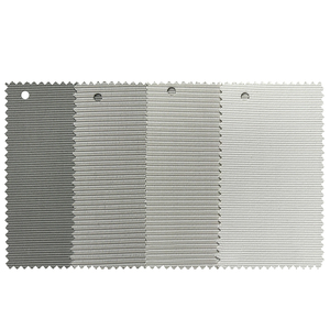 Persianas con cremallera para exteriores Tela solar de PVC Tela protectora solar Persianas enrollables Tela Protector solar - Product Image 4