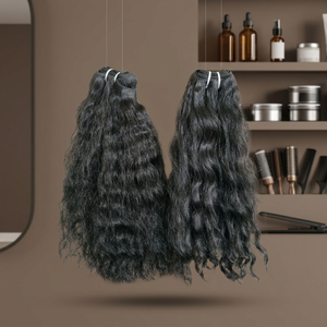ช่อผมแท้แบบชาวพม่าผมต่อแบบ100% ไม่ผ่านการทำเคมี - Product Image 6