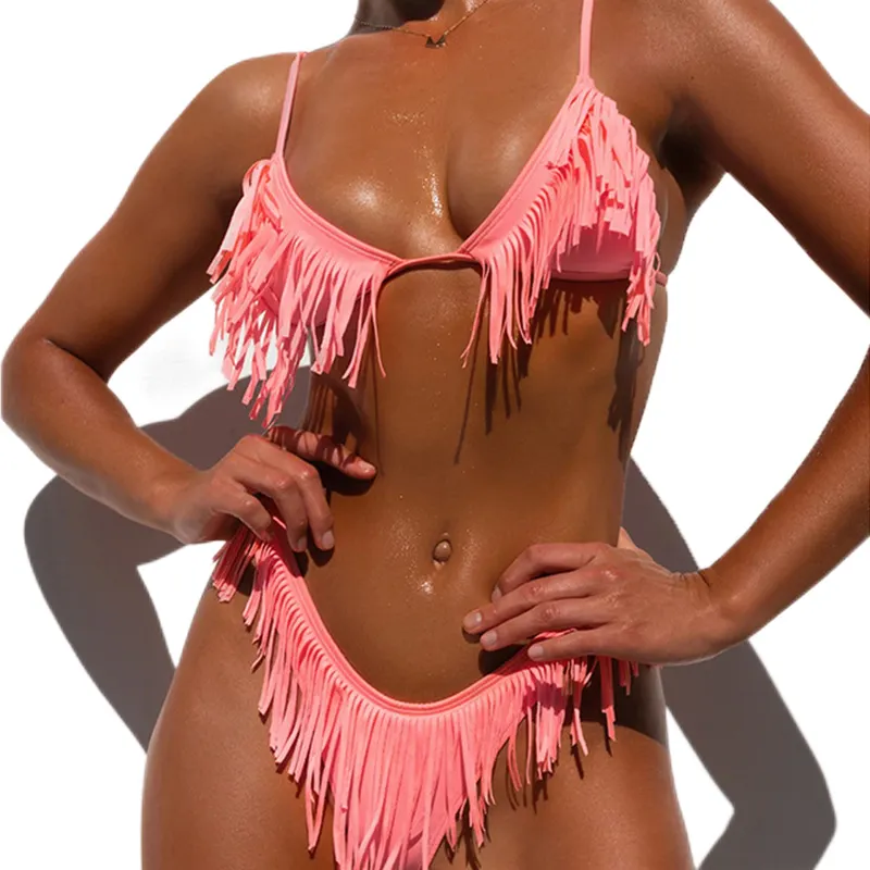 Sexy 2 Pieces Swimwear Custom Bikinis & Beachwear 2022 Swimsuit Women Swim Suit Brazilian Bathing suits