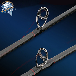 Cần câu siêu nhẹ 1.8m 2.1m 2.4m tùy chỉnh, chất liệu sợi carbon, dùng cho câu cá nước mặn, nước ngọt, cá vược, cá hồi, cá tầm - Product Image 5